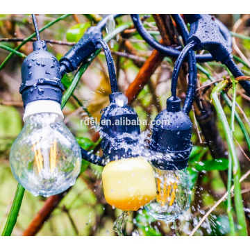 SL-1029 Vintage Edition Outdoor Commercial String Lights with Nostalgic Edison Bulbs